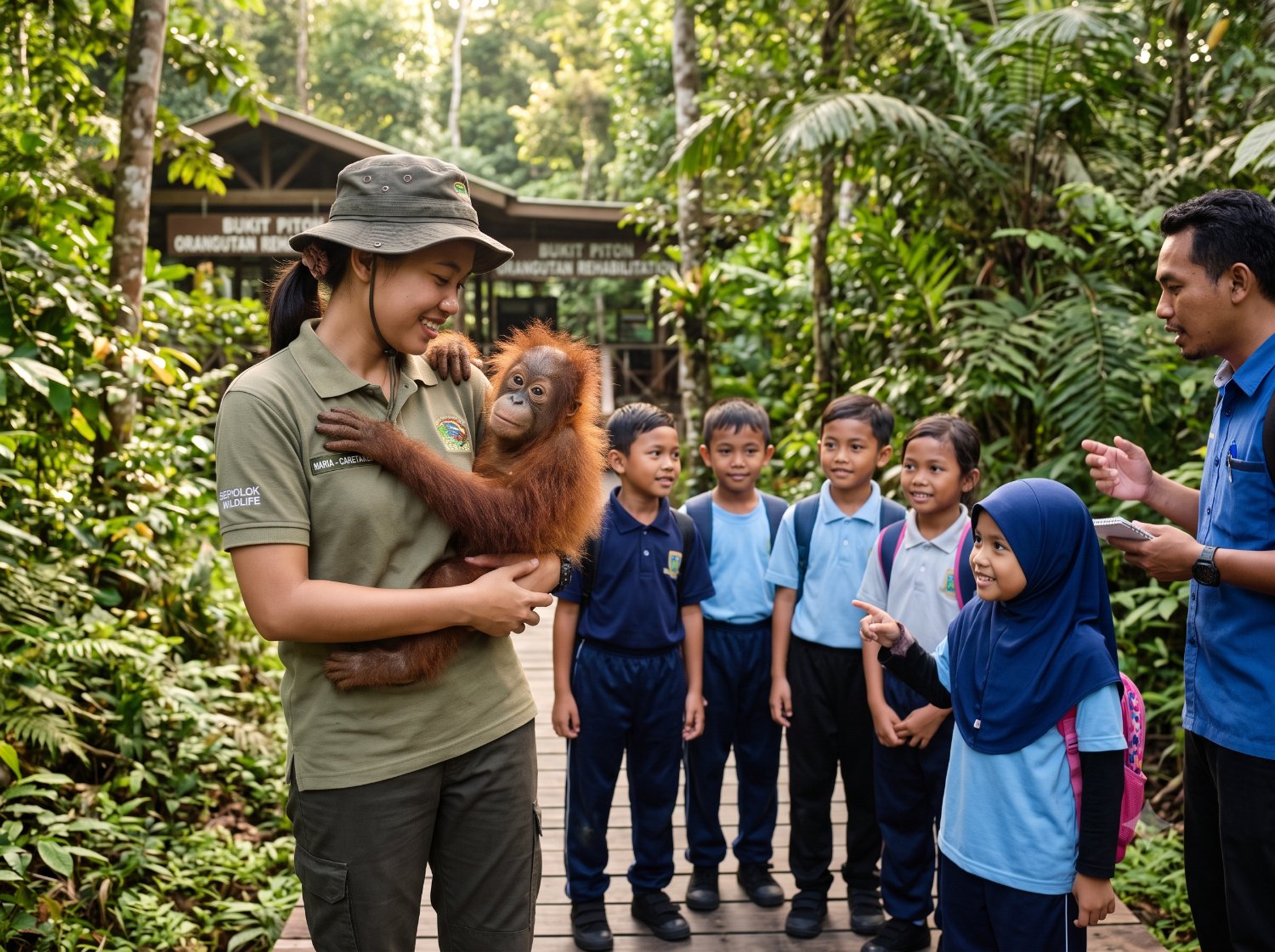 Saving Orangutans Starts in a Classroom, Not Just a Rainforest