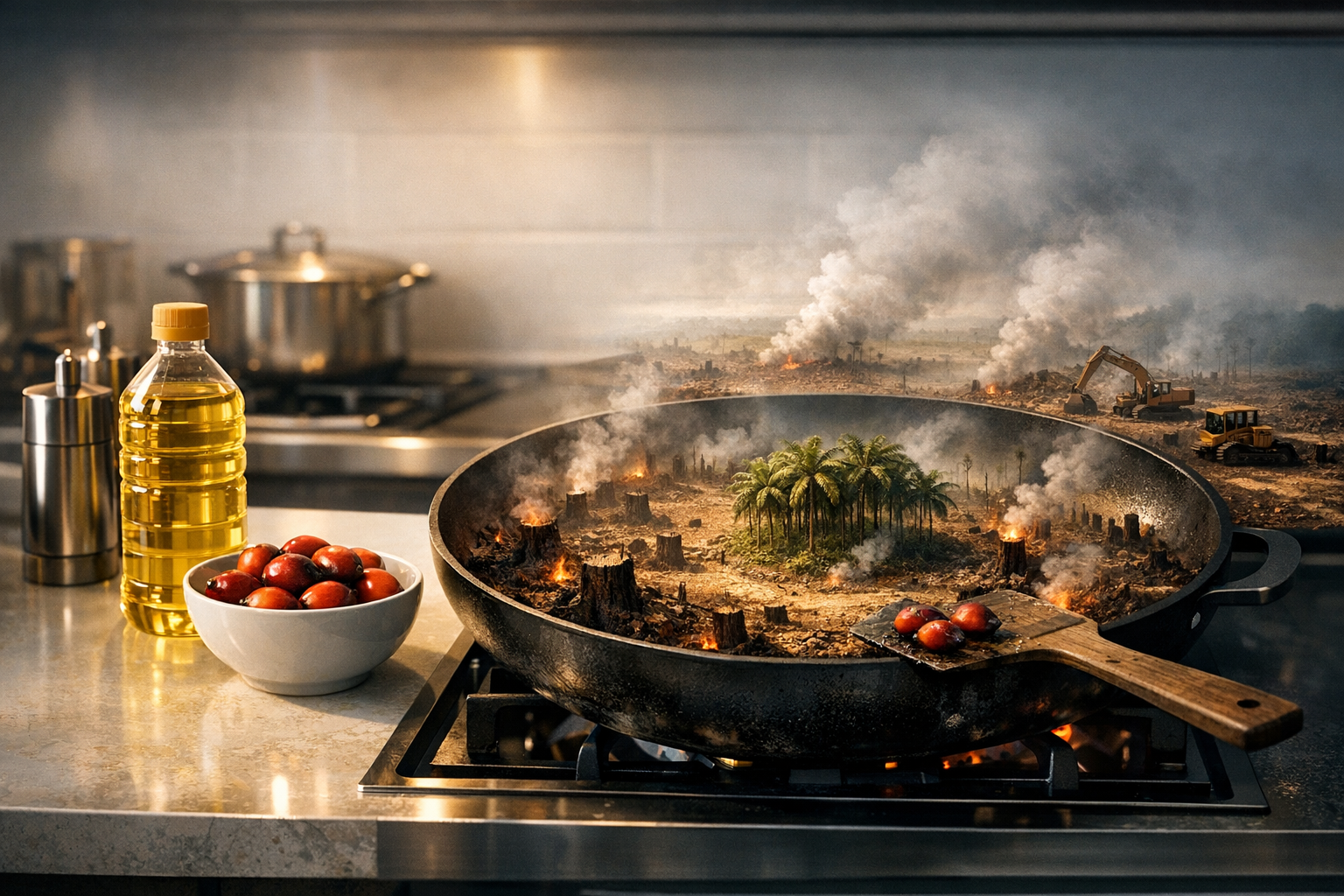 Aceite de Palma la Deforestación Escondida en tu Cocina